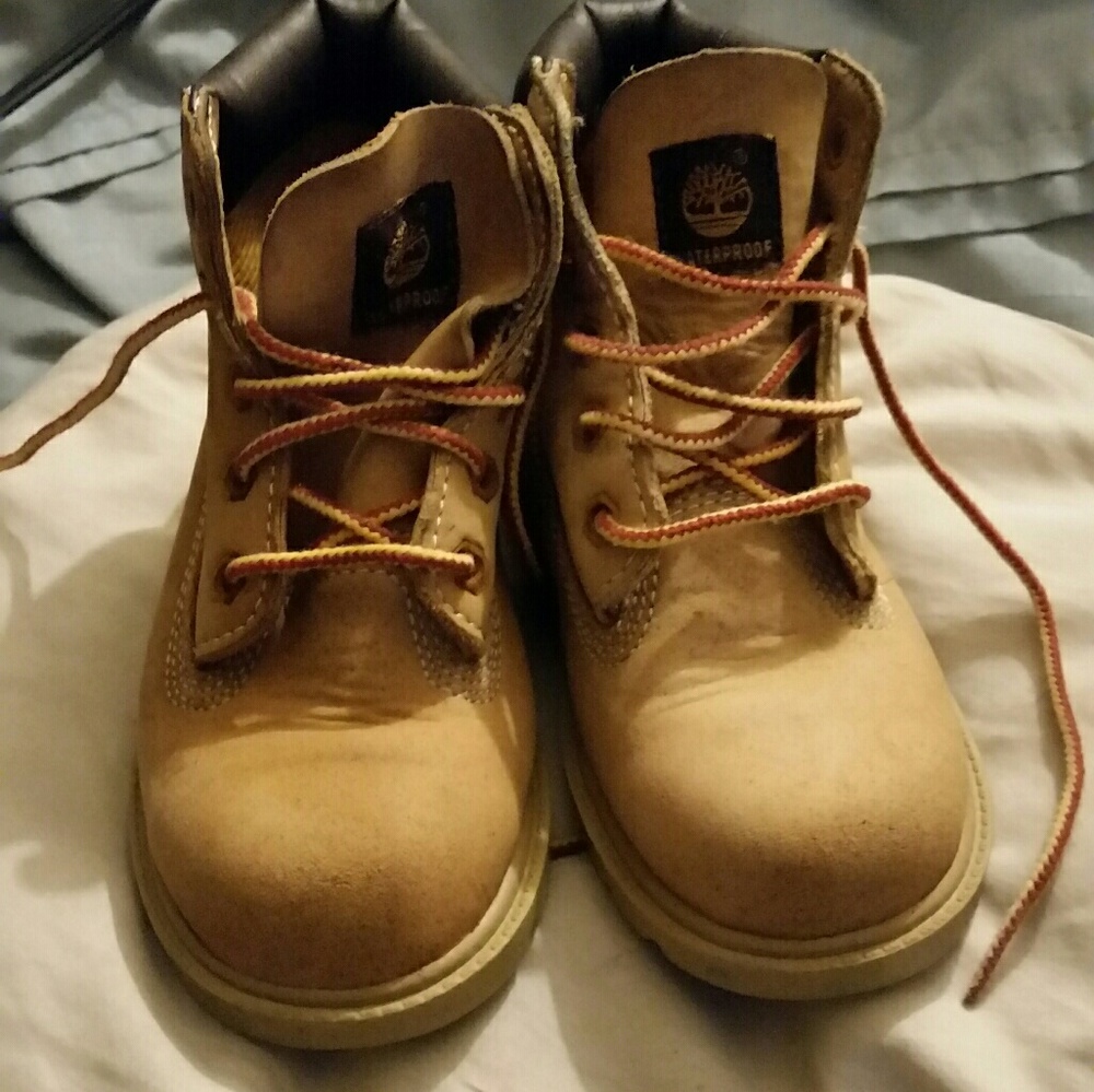 Little boys timberland boots